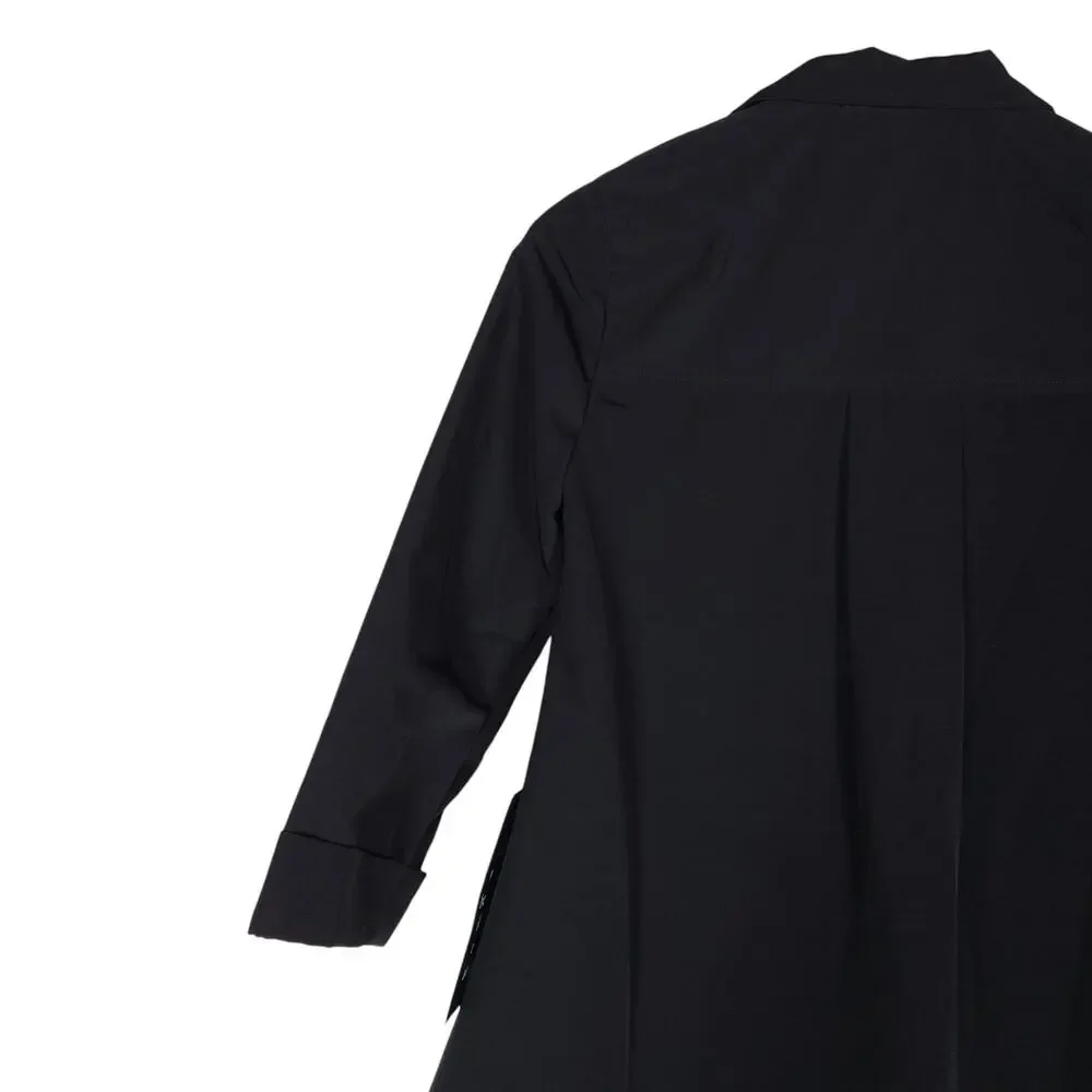 Tuckernuck Womens Dress XS Black A Line Modern Chic Classy Career Minimalist NWT